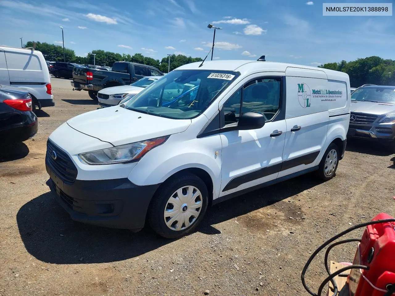 FORD TRANSIT CONNECT 2019, VIN NM0LS7E20K1388898