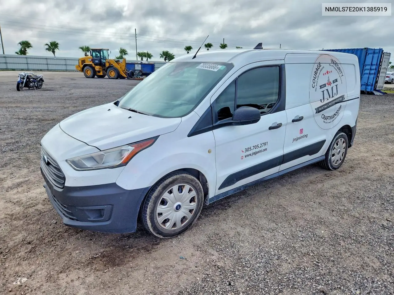 FORD TRANSIT CONNECT 2019, VIN NM0LS7E20K1385919