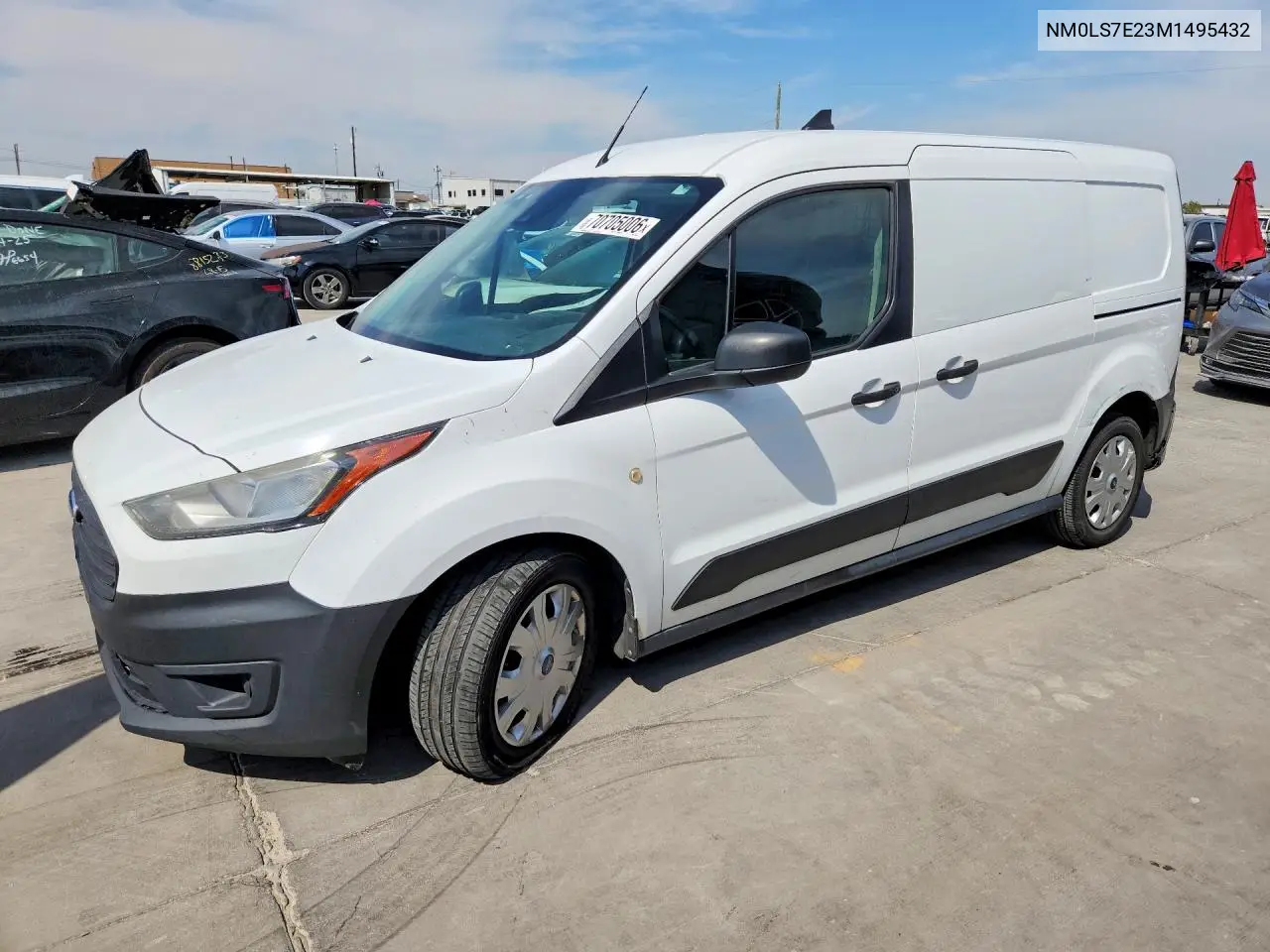 FORD TRANSIT CONNECT 2021, VIN NM0LS7E23M1495432
