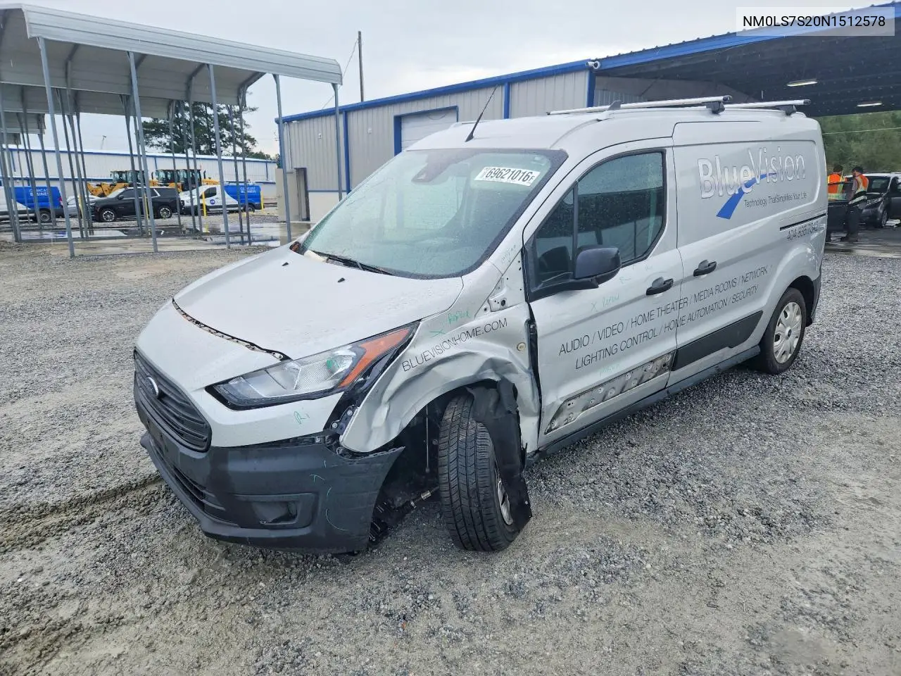 FORD TRANSIT CONNECT 2022, VIN NM0LS7S20N1512578