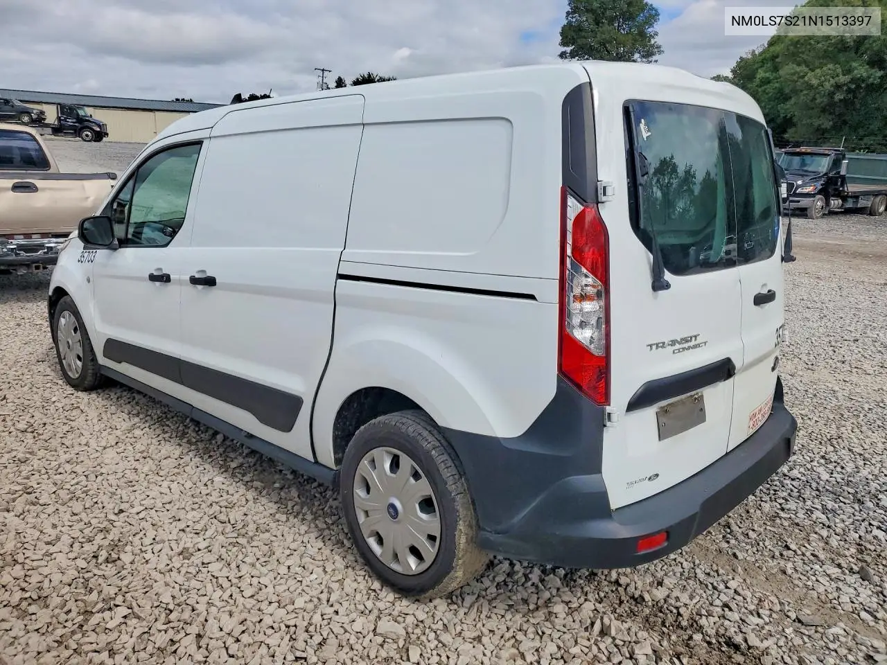 2022 FORD TRANSIT CONNECT VIN NM0LS7S21N1513397 — фото 2