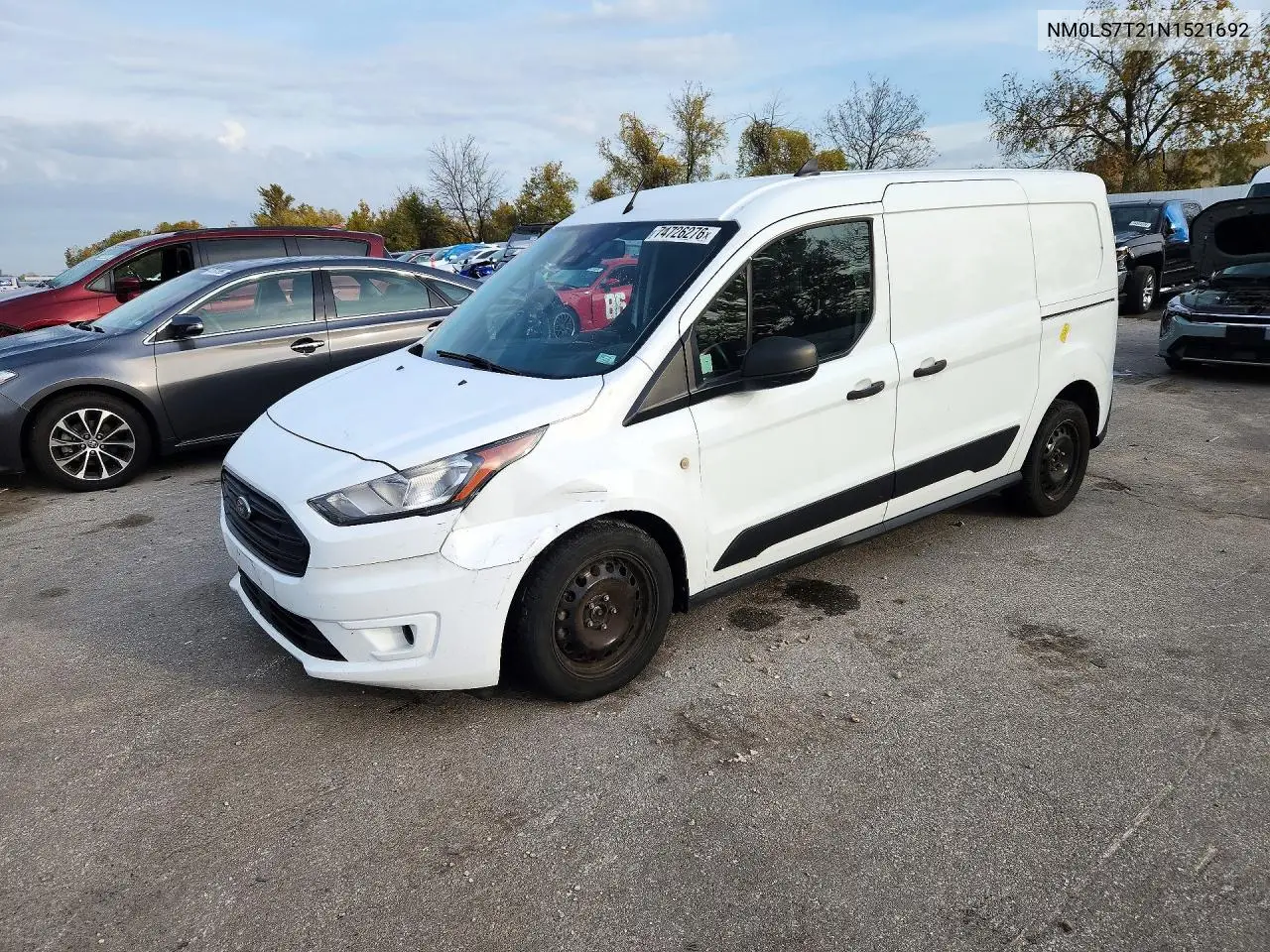 FORD TRANSIT CONNECT 2022, VIN NM0LS7T21N1521692