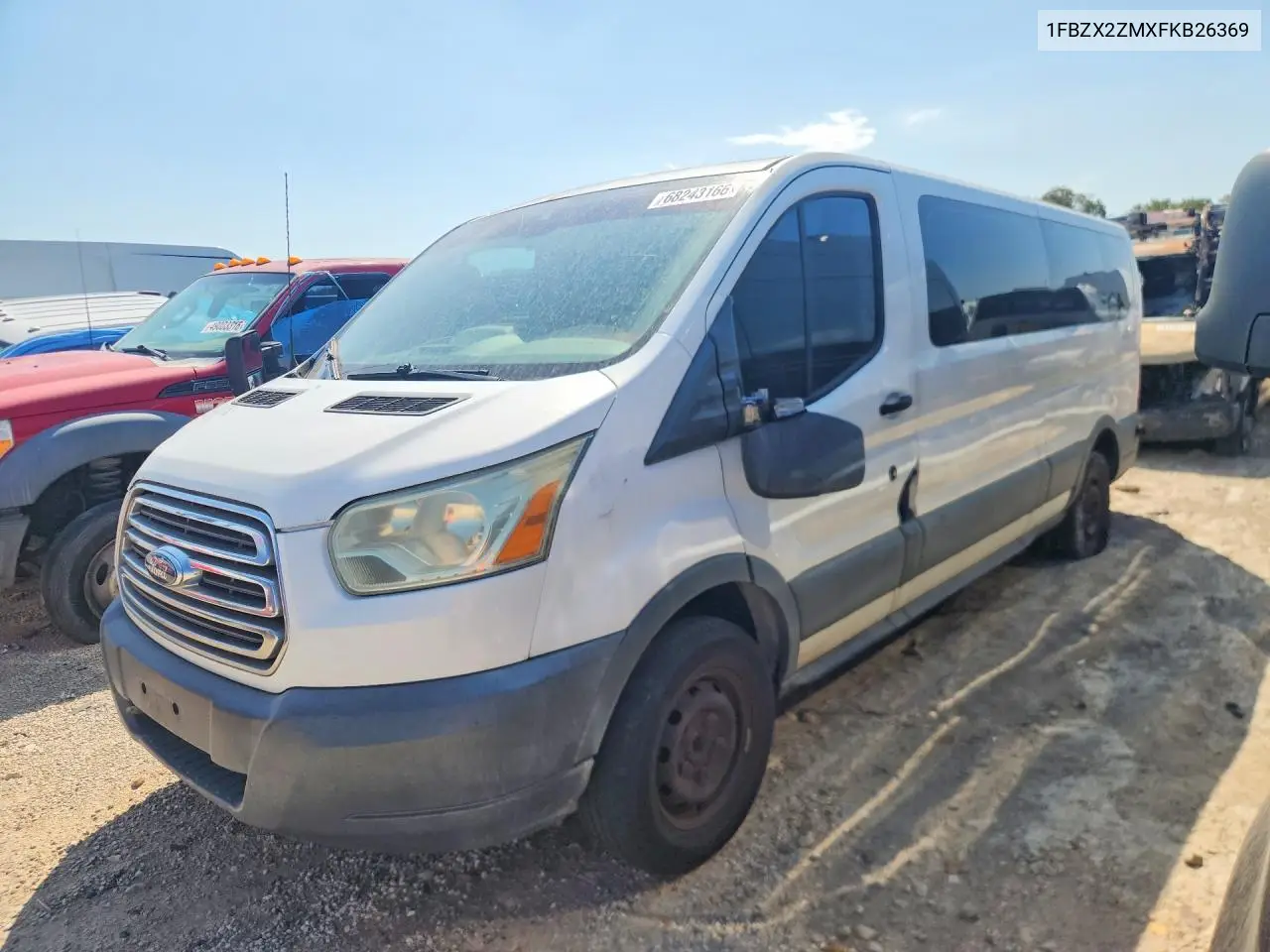 FORD TRANSIT 2015, VIN 1FBZX2ZMXFKB26369