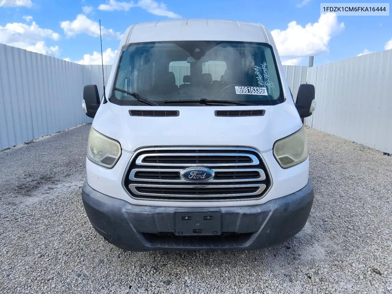 2015 FORD TRANSIT VIN 1FDZK1CM6FKA16444 — фото 5