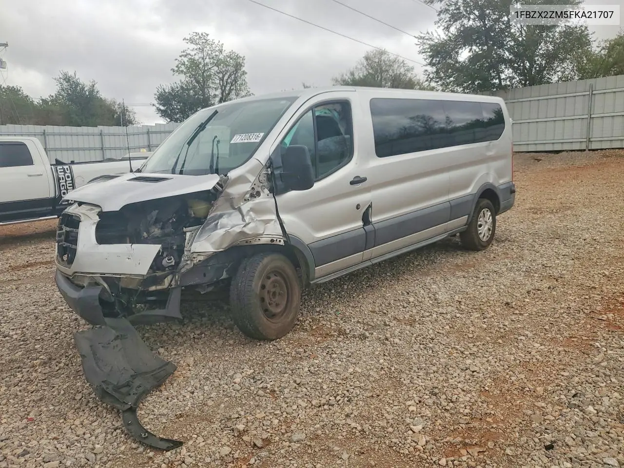FORD TRANSIT 2015, VIN 1FBZX2ZM5FKA21707