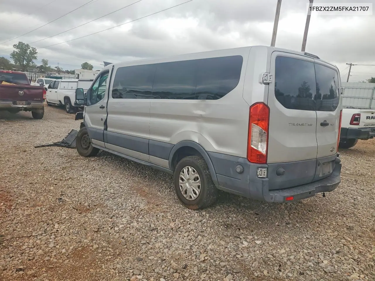 2015 FORD TRANSIT VIN 1FBZX2ZM5FKA21707 — фото 2