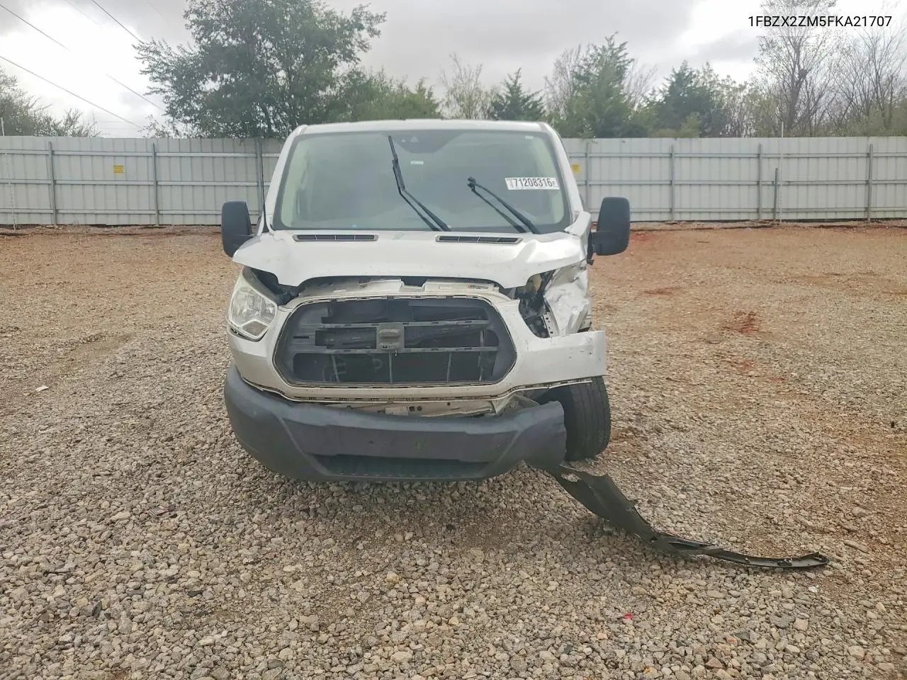 2015 FORD TRANSIT VIN 1FBZX2ZM5FKA21707 — фото 5