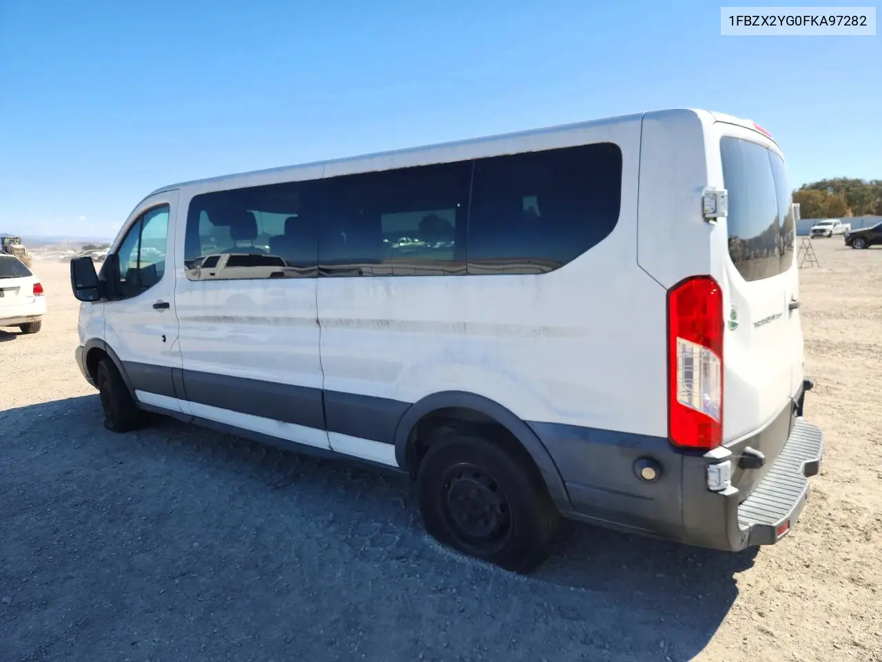 2015 FORD TRANSIT VIN 1FBZX2YG0FKA97282 — фото 2