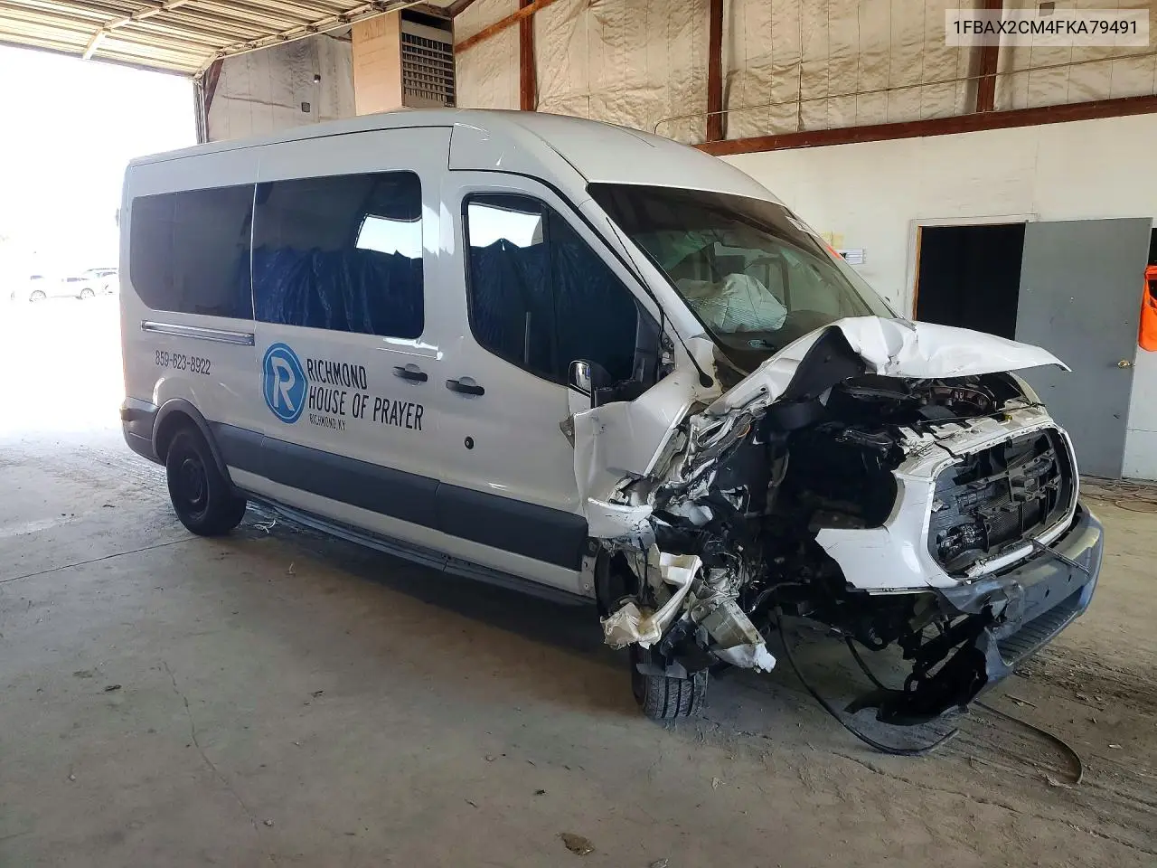 2015 FORD TRANSIT VIN 1FBAX2CM4FKA79491 — фото 4