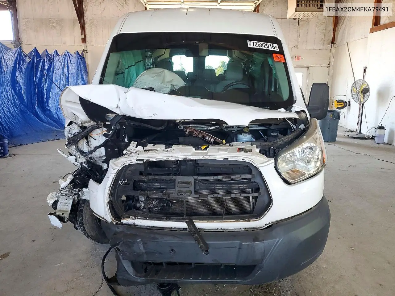 2015 FORD TRANSIT VIN 1FBAX2CM4FKA79491 — фото 5