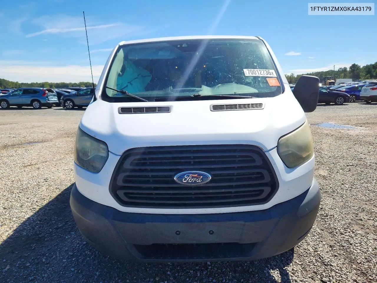2016 FORD TRANSIT VIN 1FTYR1ZMXGKA43179 — фото 5