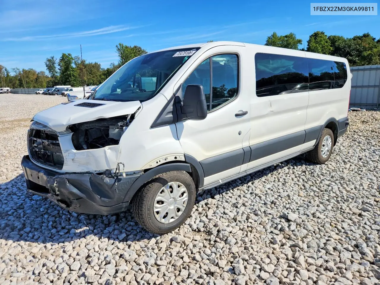 FORD TRANSIT 2016, VIN 1FBZX2ZM3GKA99811