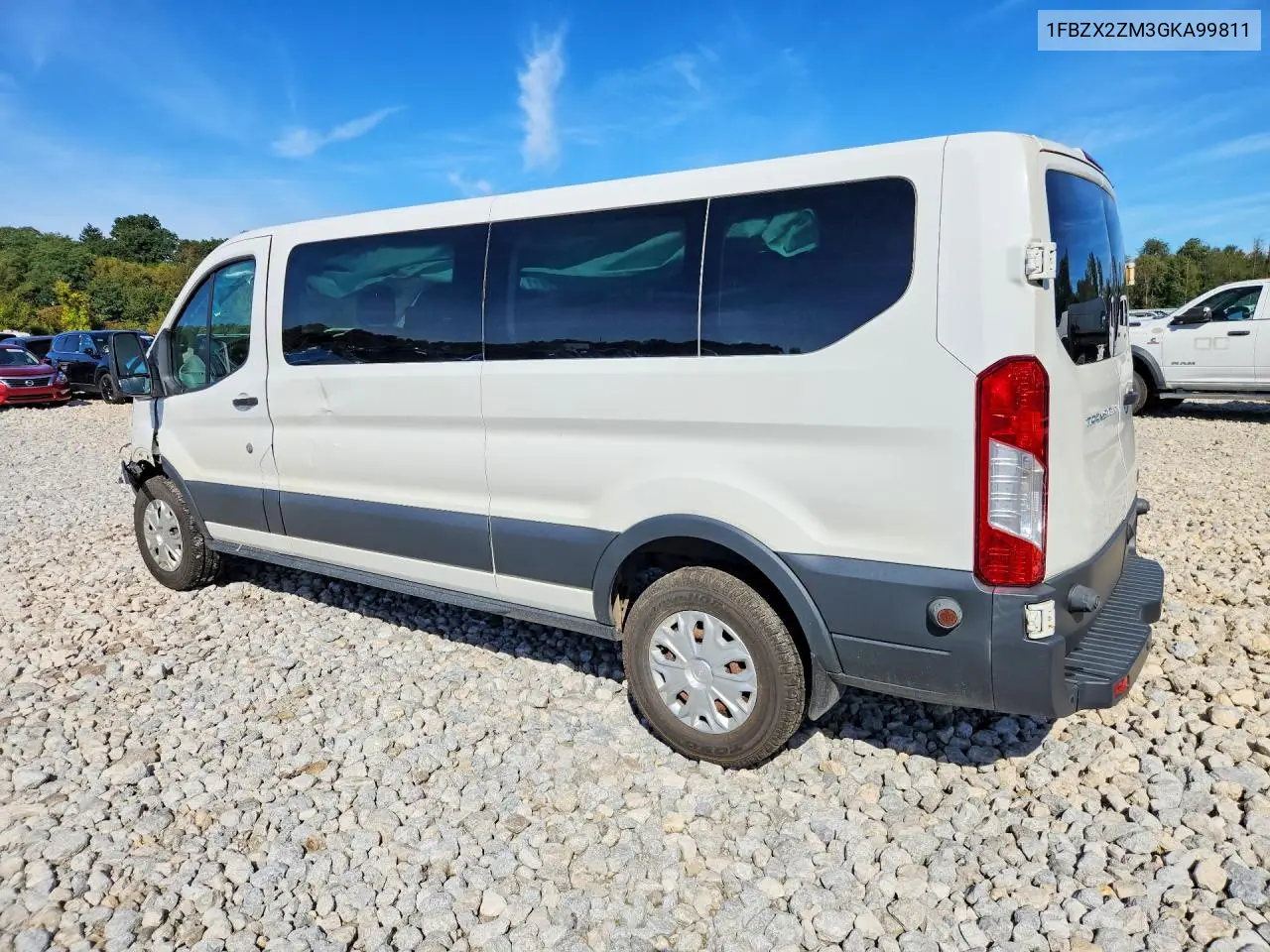 2016 FORD TRANSIT VIN 1FBZX2ZM3GKA99811 — фото 2
