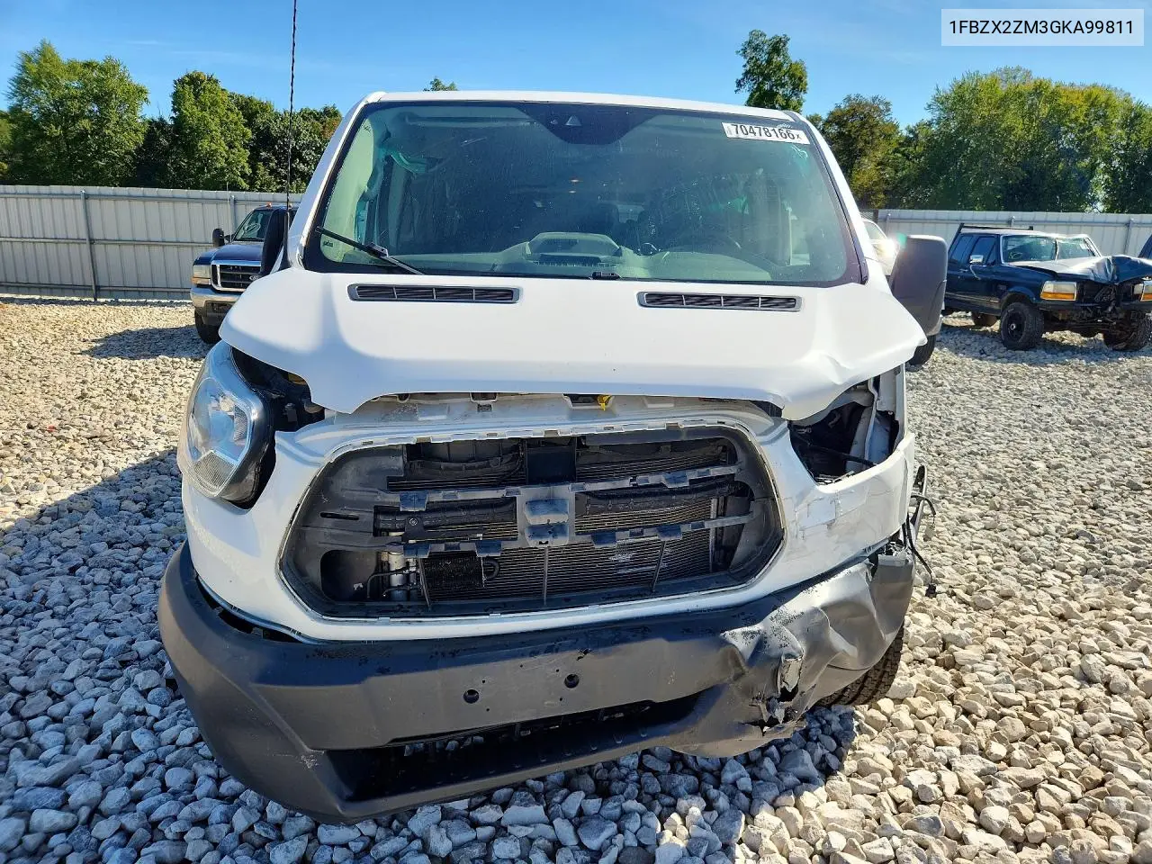 2016 FORD TRANSIT VIN 1FBZX2ZM3GKA99811 — фото 5