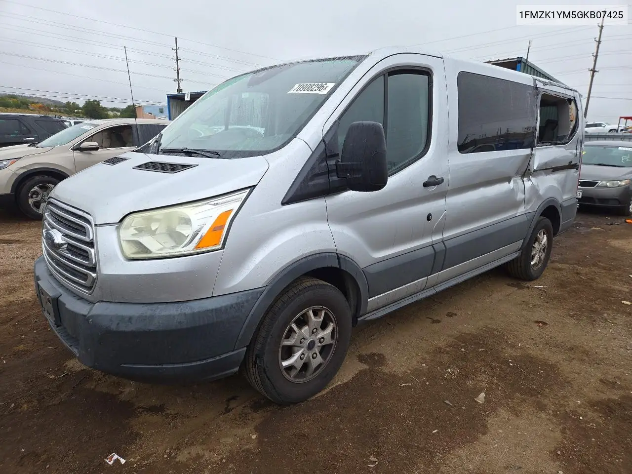 FORD TRANSIT 2016, VIN 1FMZK1YM5GKB07425