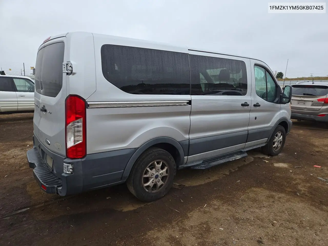 2016 FORD TRANSIT VIN 1FMZK1YM5GKB07425 — фото 3