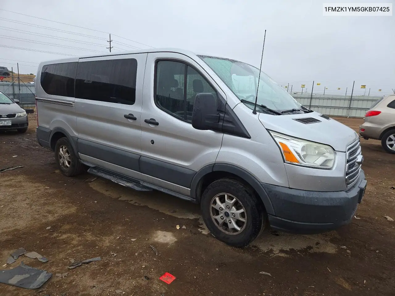 2016 FORD TRANSIT VIN 1FMZK1YM5GKB07425 — фото 4