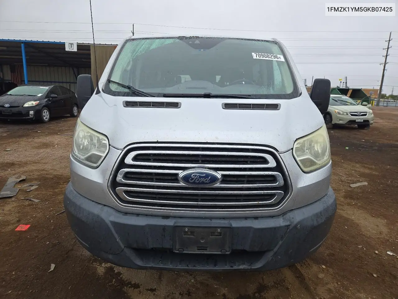 2016 FORD TRANSIT VIN 1FMZK1YM5GKB07425 — фото 5