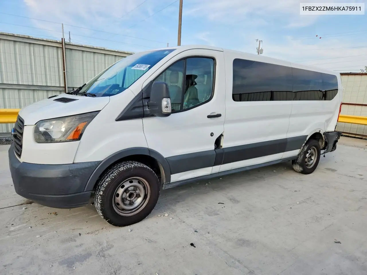 FORD TRANSIT 2017, VIN 1FBZX2ZM6HKA75911