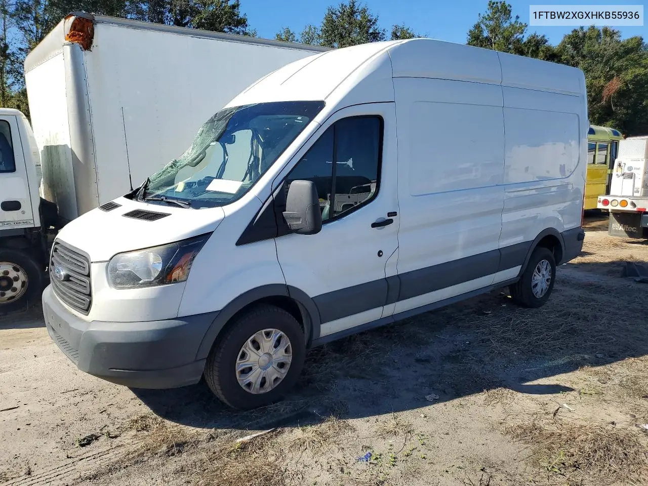 FORD TRANSIT 2017, VIN 1FTBW2XGXHKB55936