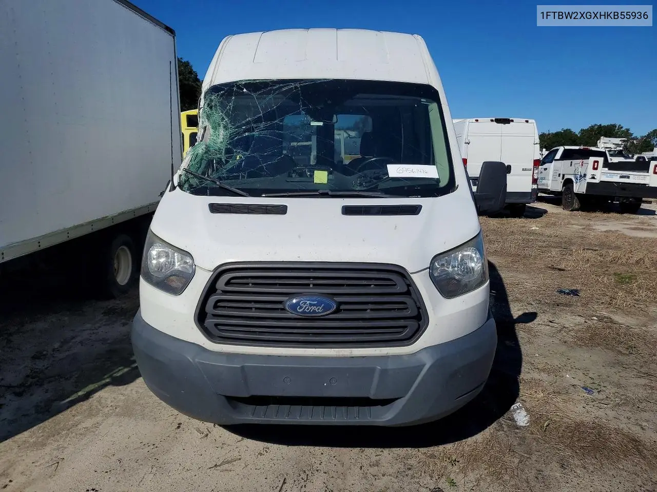 2017 FORD TRANSIT VIN 1FTBW2XGXHKB55936 — фото 5