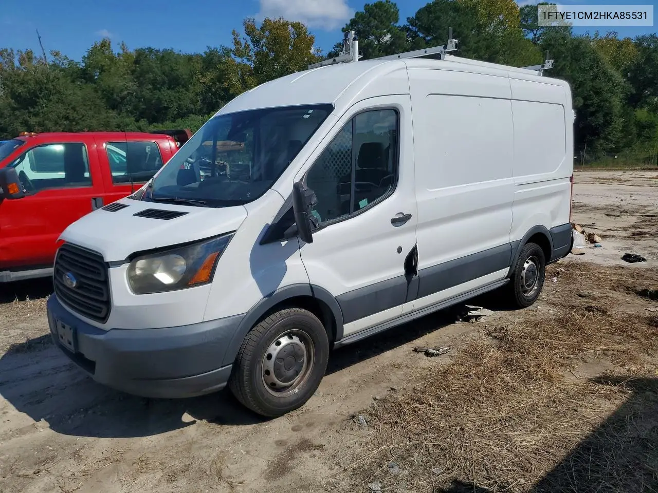 FORD TRANSIT 2017, VIN 1FTYE1CM2HKA85531