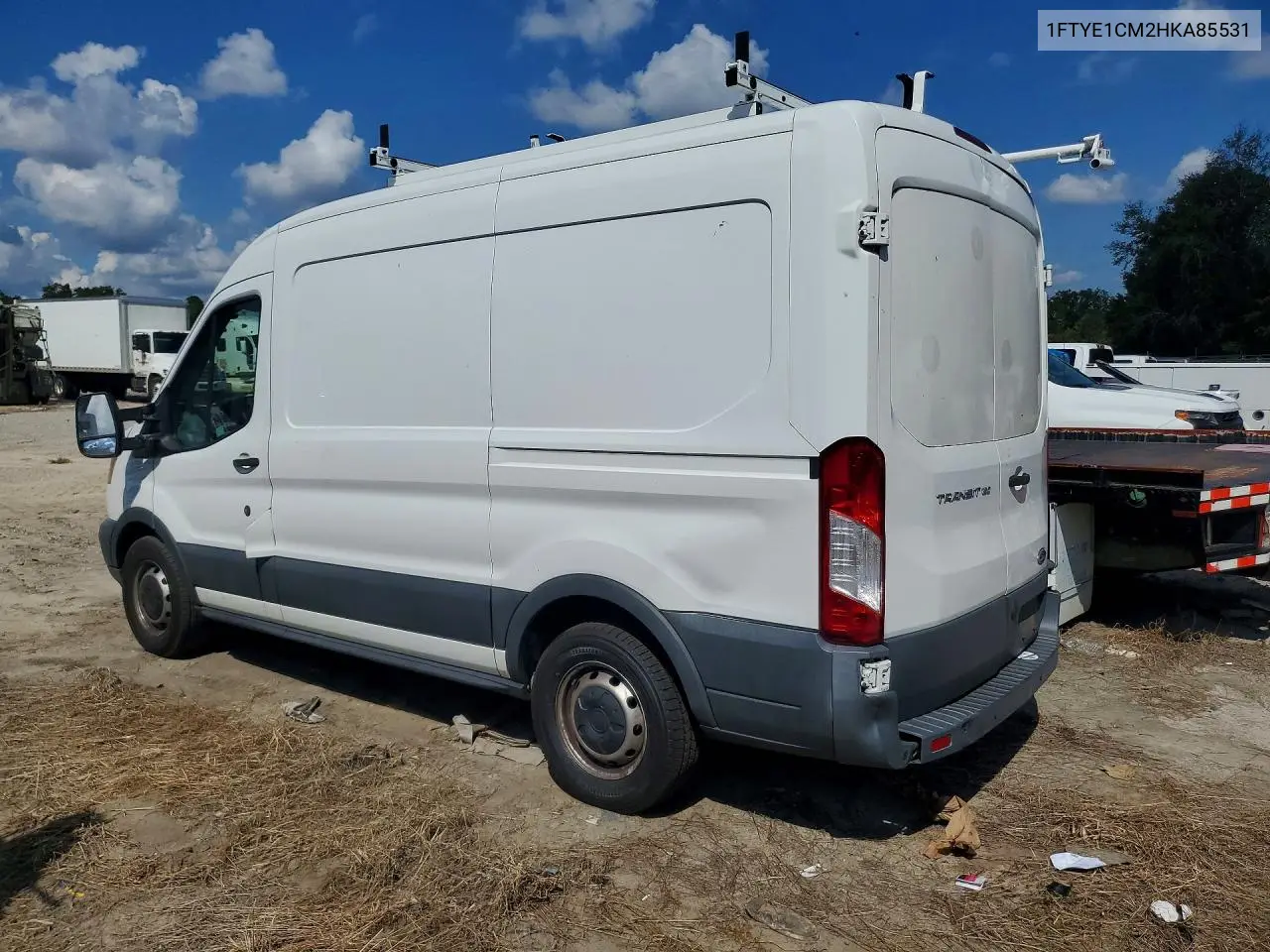 2017 FORD TRANSIT VIN 1FTYE1CM2HKA85531 — фото 2