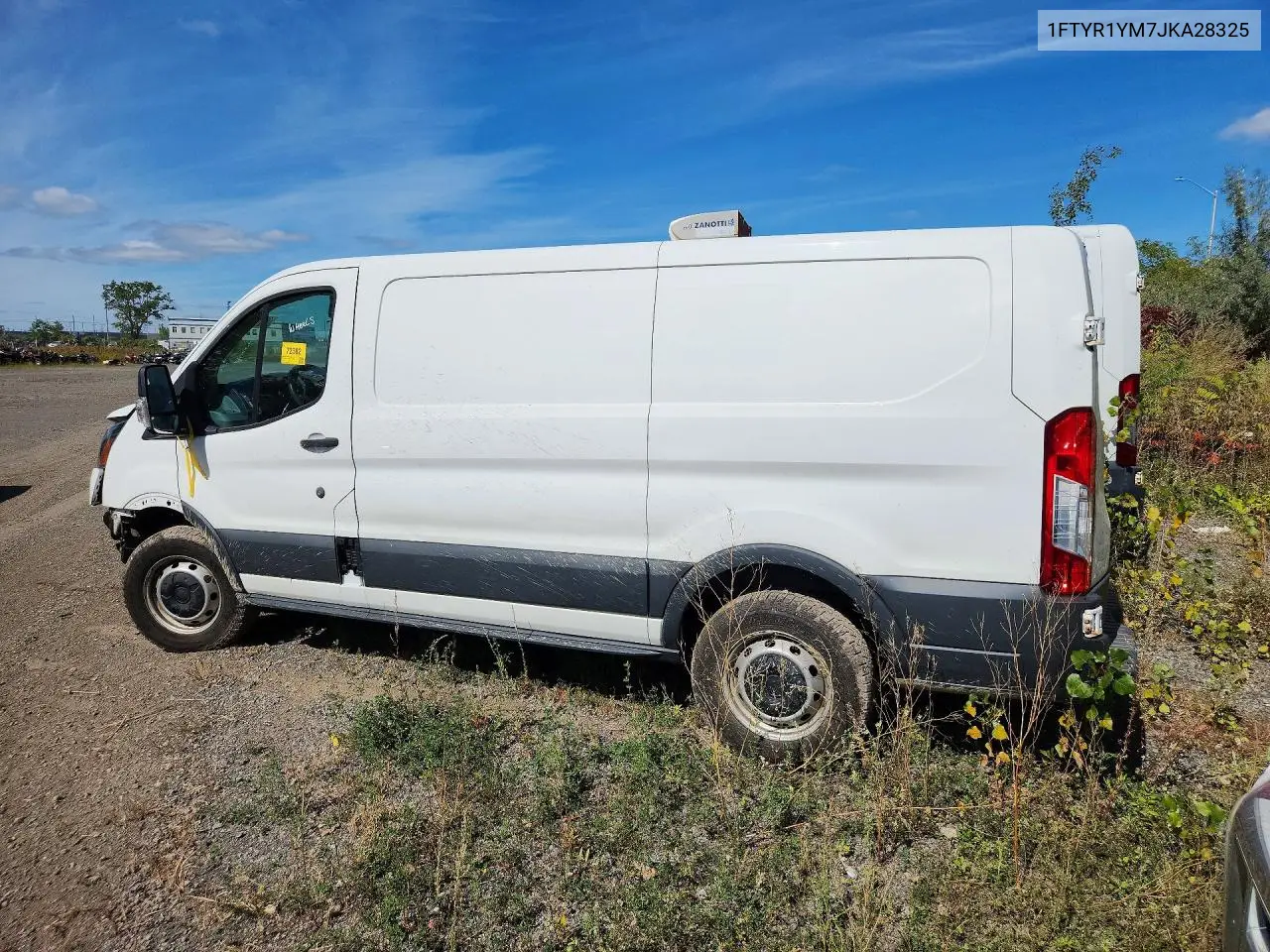2018 FORD TRANSIT VIN 1FTYR1YM7JKA28325 — фото 2