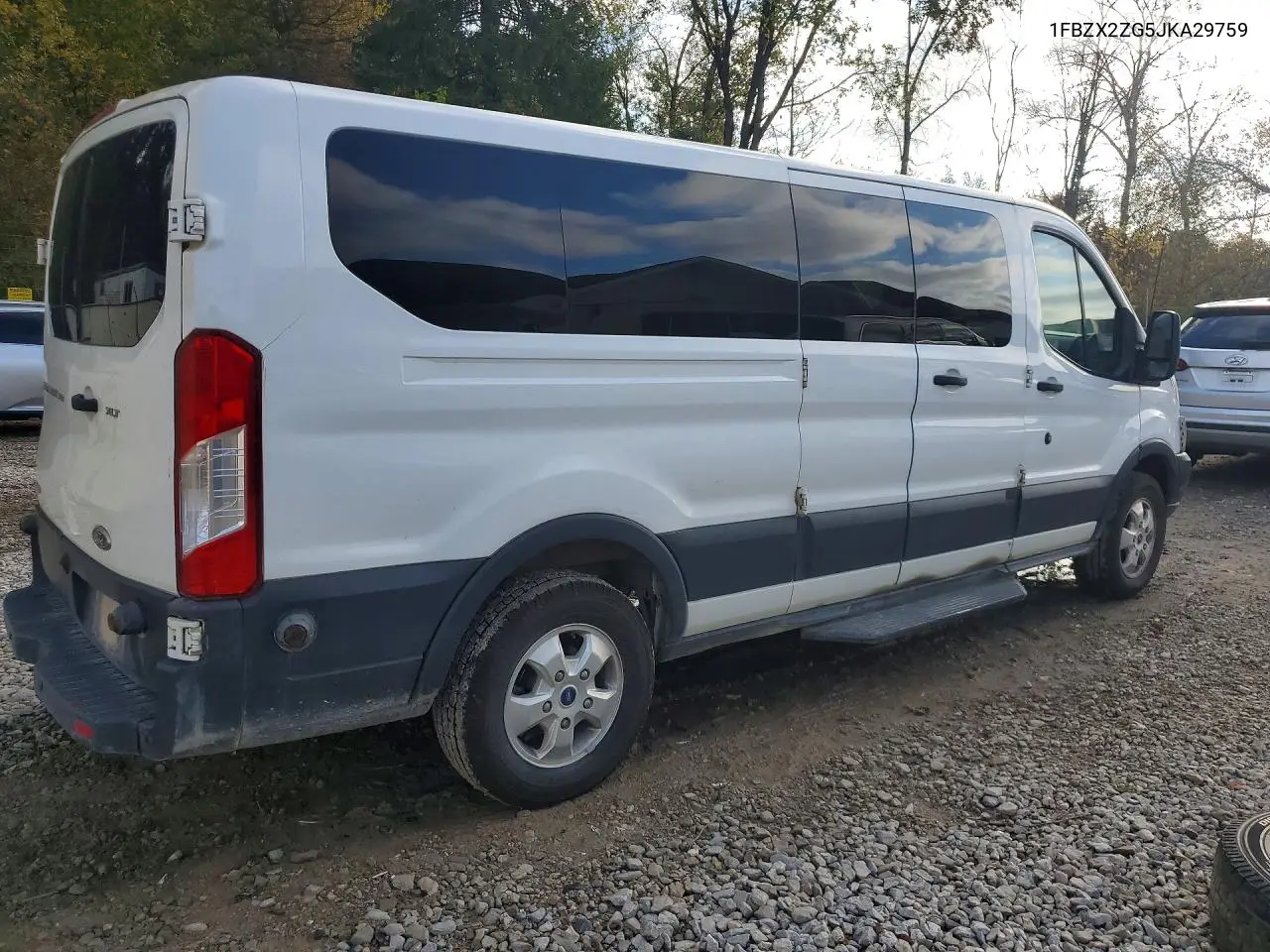 2018 FORD TRANSIT VIN 1FBZX2ZG5JKA29759 — фото 3