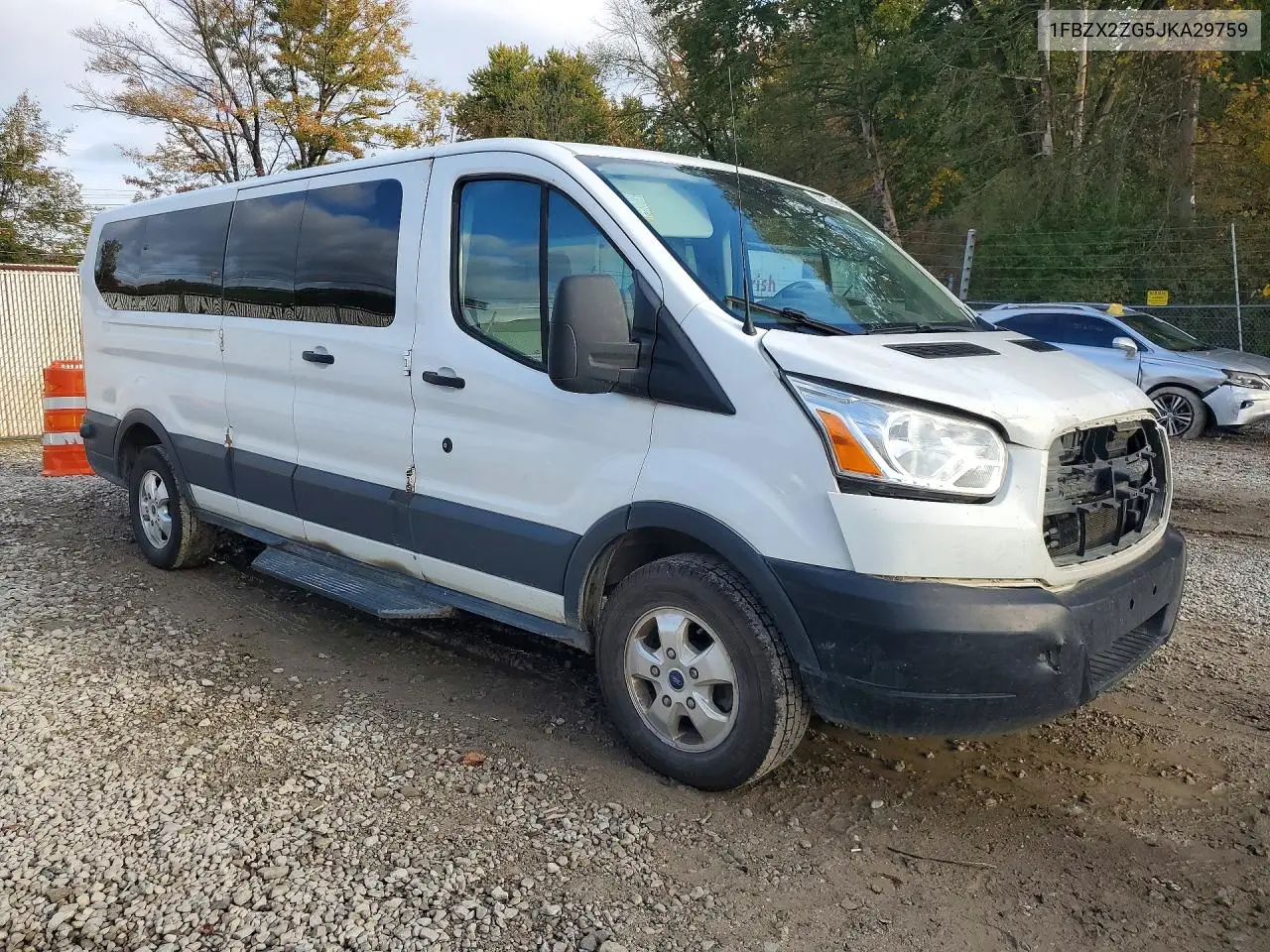 2018 FORD TRANSIT VIN 1FBZX2ZG5JKA29759 — фото 4