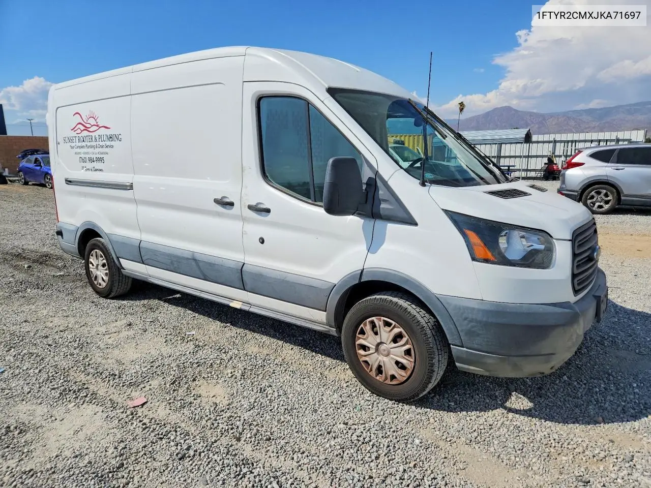 2018 FORD TRANSIT VIN 1FTYR2CMXJKA71697 — фото 4