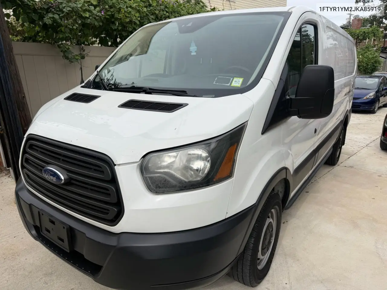 2018 FORD TRANSIT VIN 1FTYR1YM2JKA85919 — фото 2