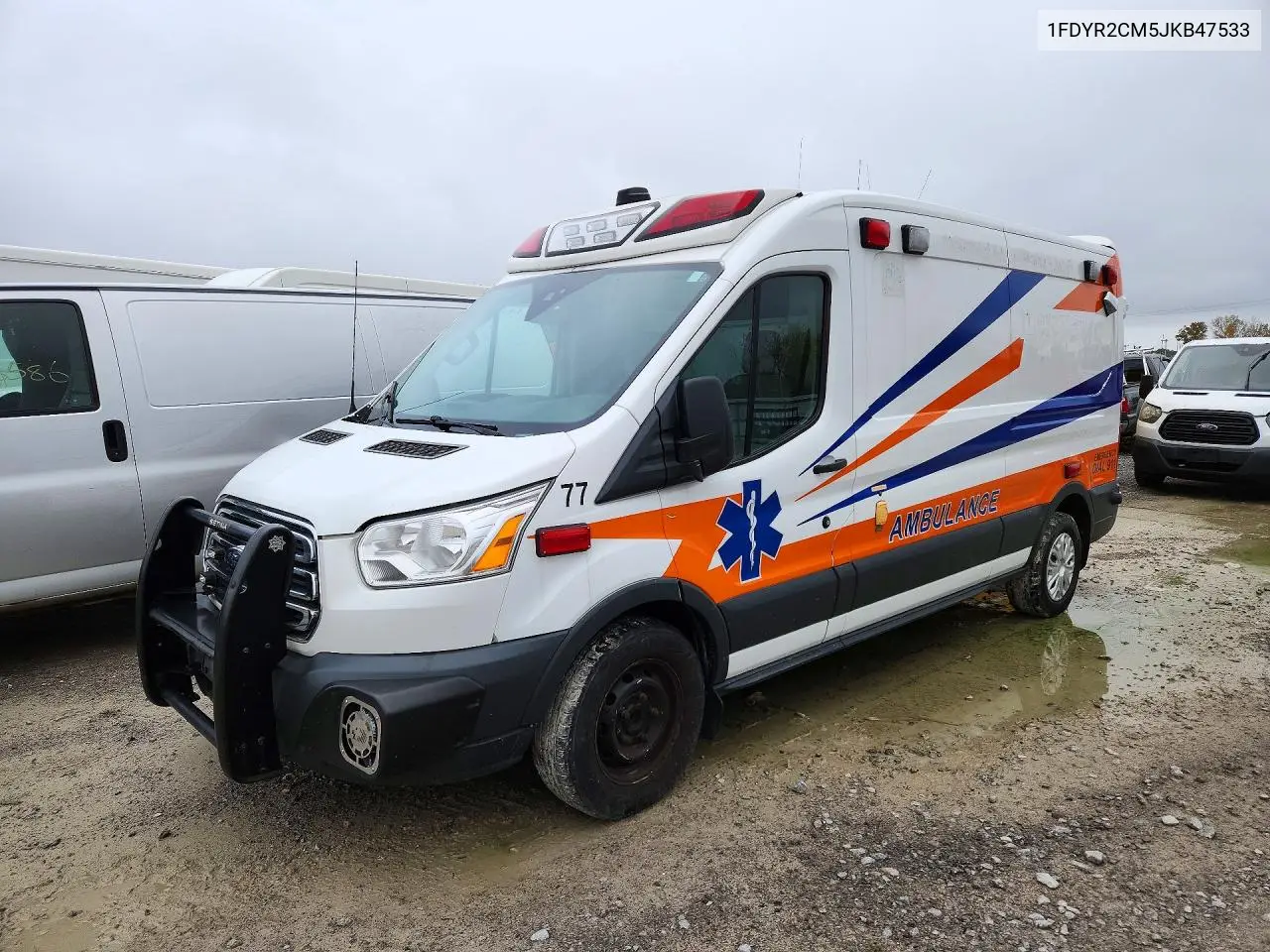 FORD TRANSIT 2018, VIN 1FDYR2CM5JKB47533