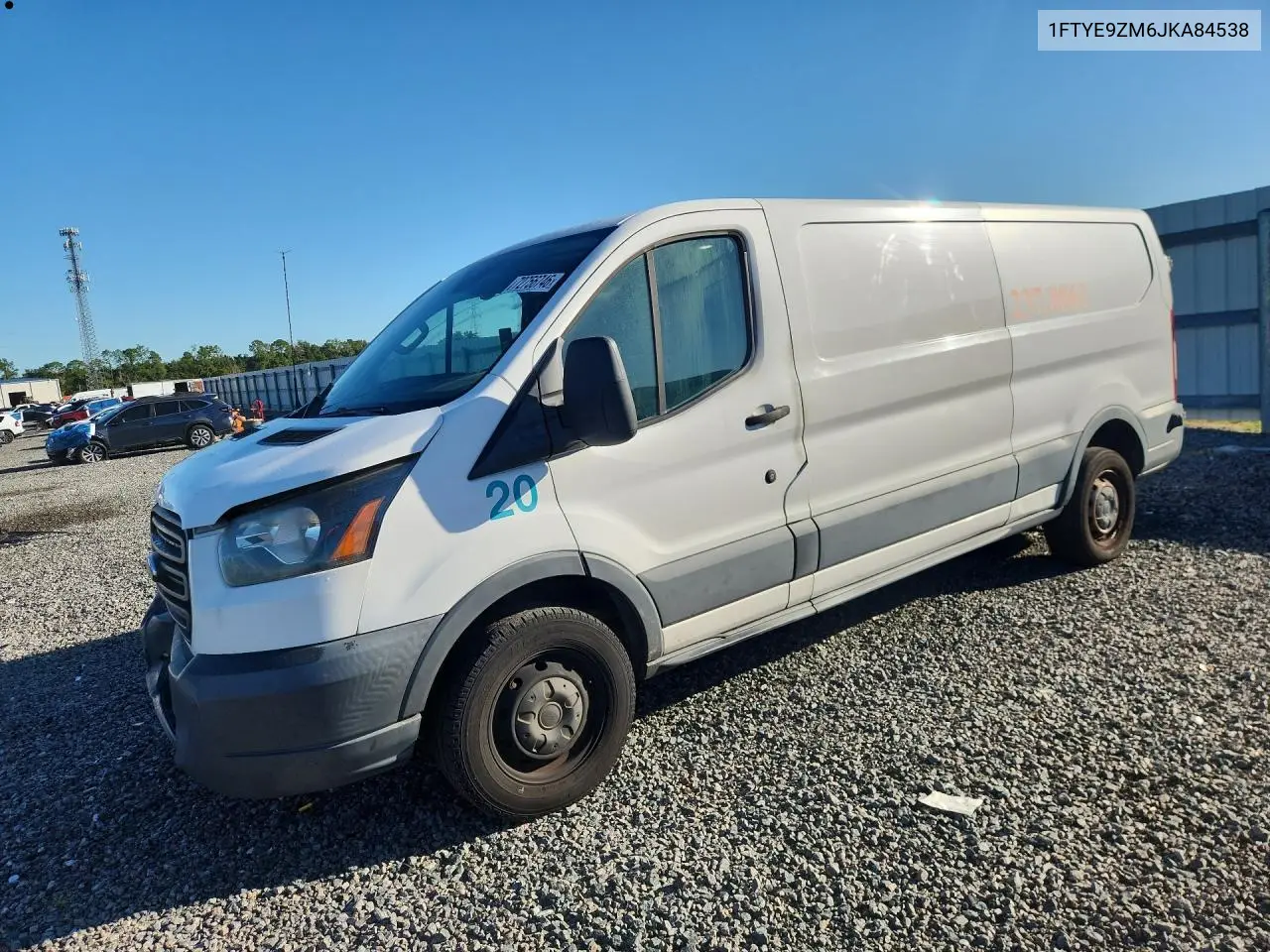 FORD TRANSIT 2018, VIN 1FTYE9ZM6JKA84538