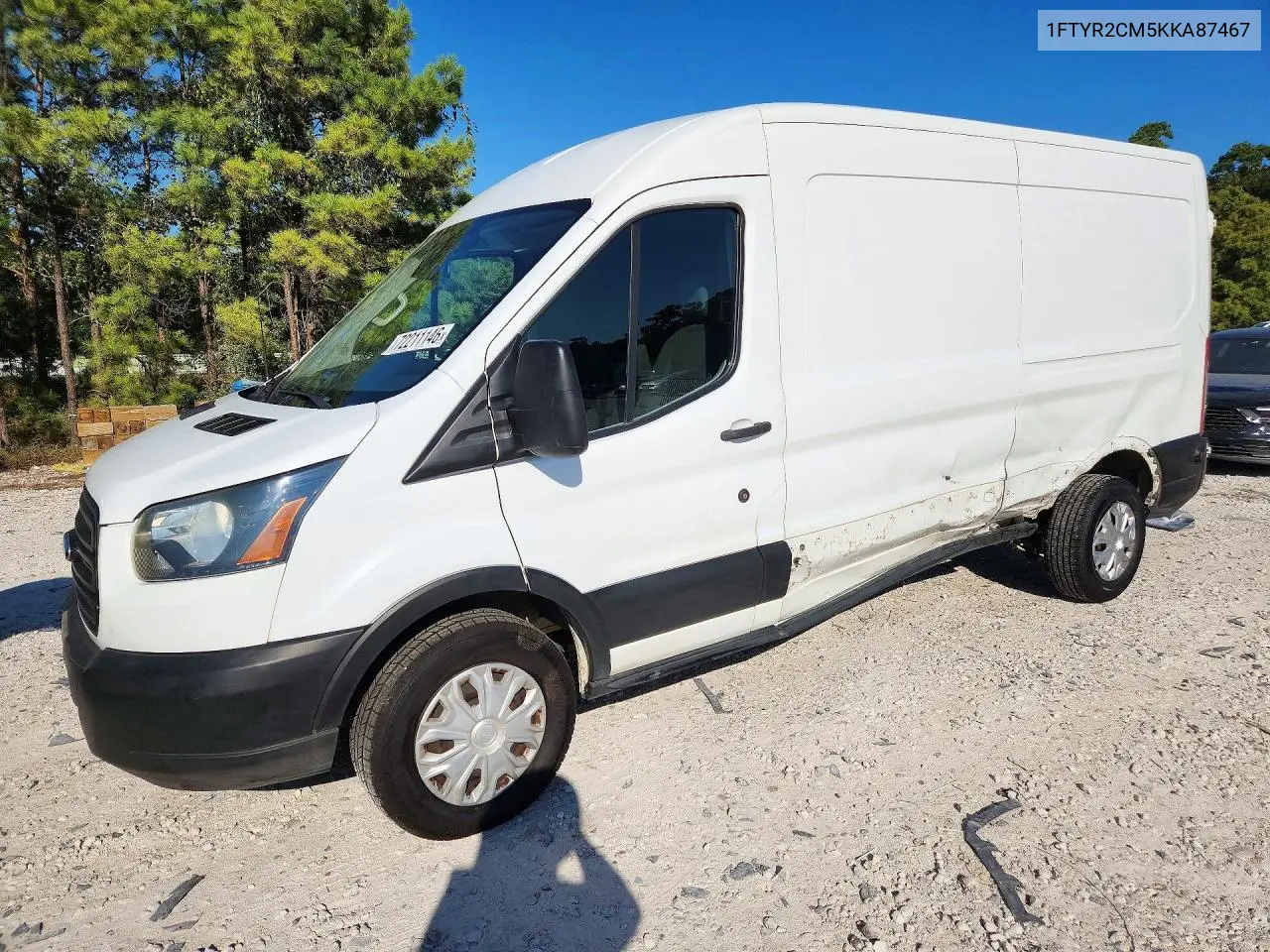 FORD TRANSIT 2019, VIN 1FTYR2CM5KKA87467