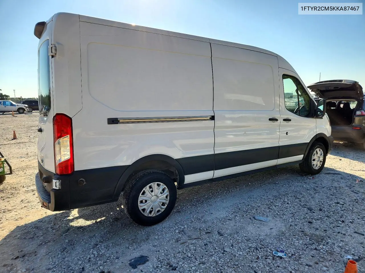 2019 FORD TRANSIT VIN 1FTYR2CM5KKA87467 — фото 3