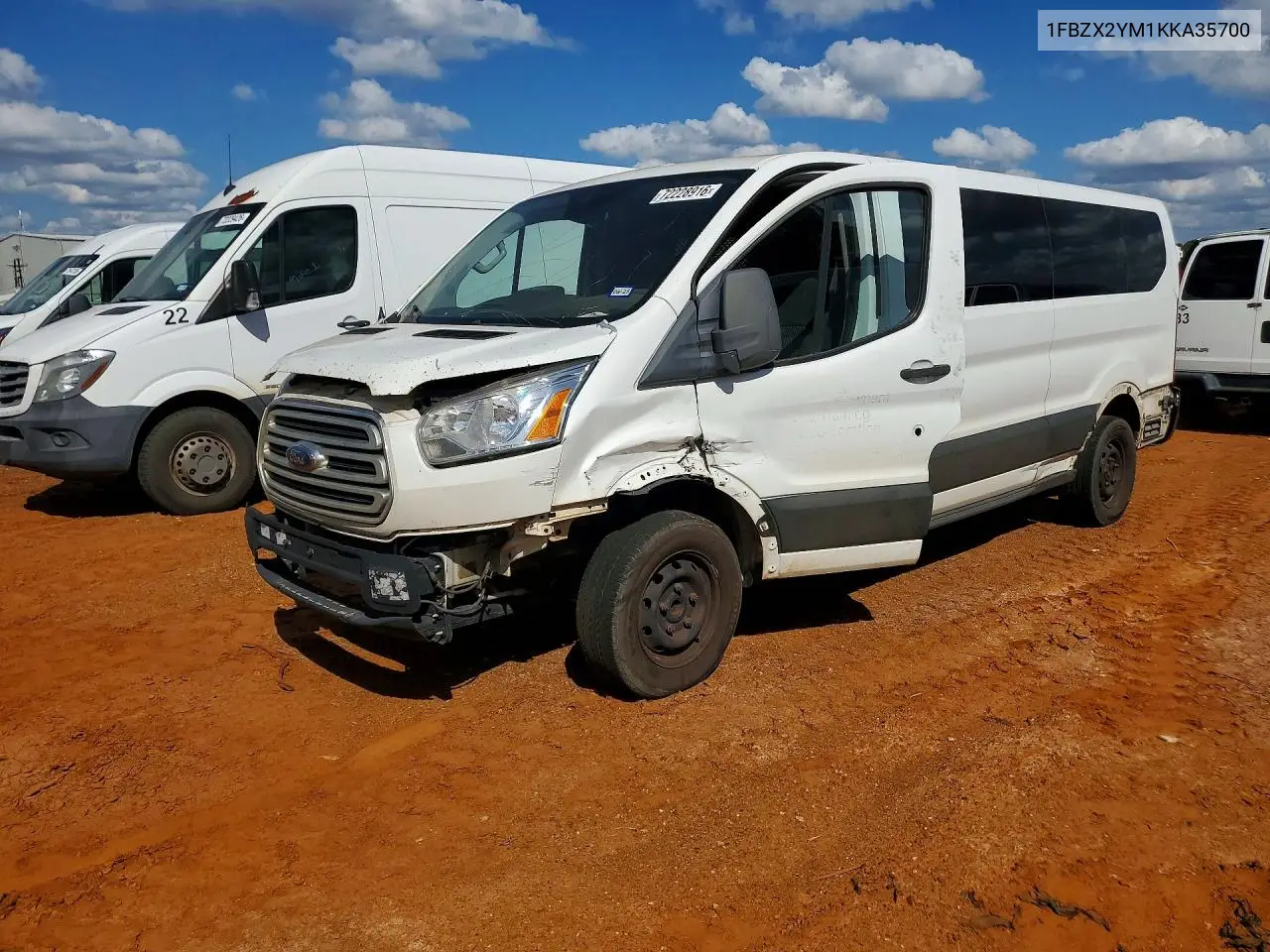 FORD TRANSIT 2019, VIN 1FBZX2YM1KKA35700