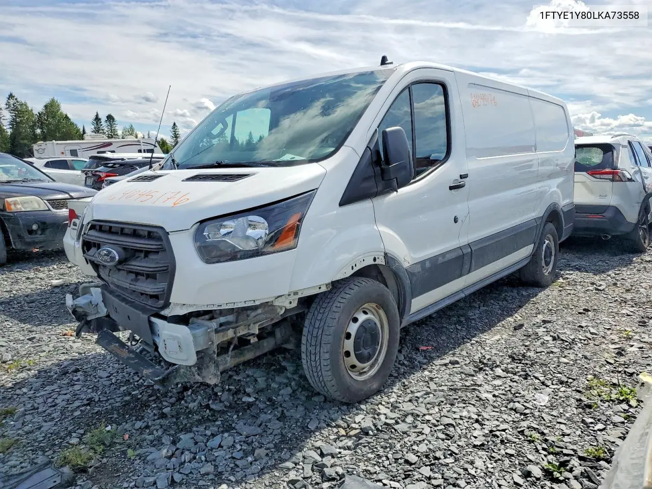 FORD TRANSIT 2020, VIN 1FTYE1Y80LKA73558