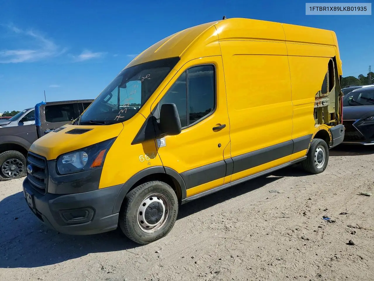 FORD TRANSIT 2020, VIN 1FTBR1X89LKB01935