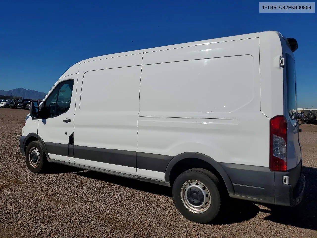 2023 FORD TRANSIT VIN 1FTBR1C82PKB00864 — фото 2