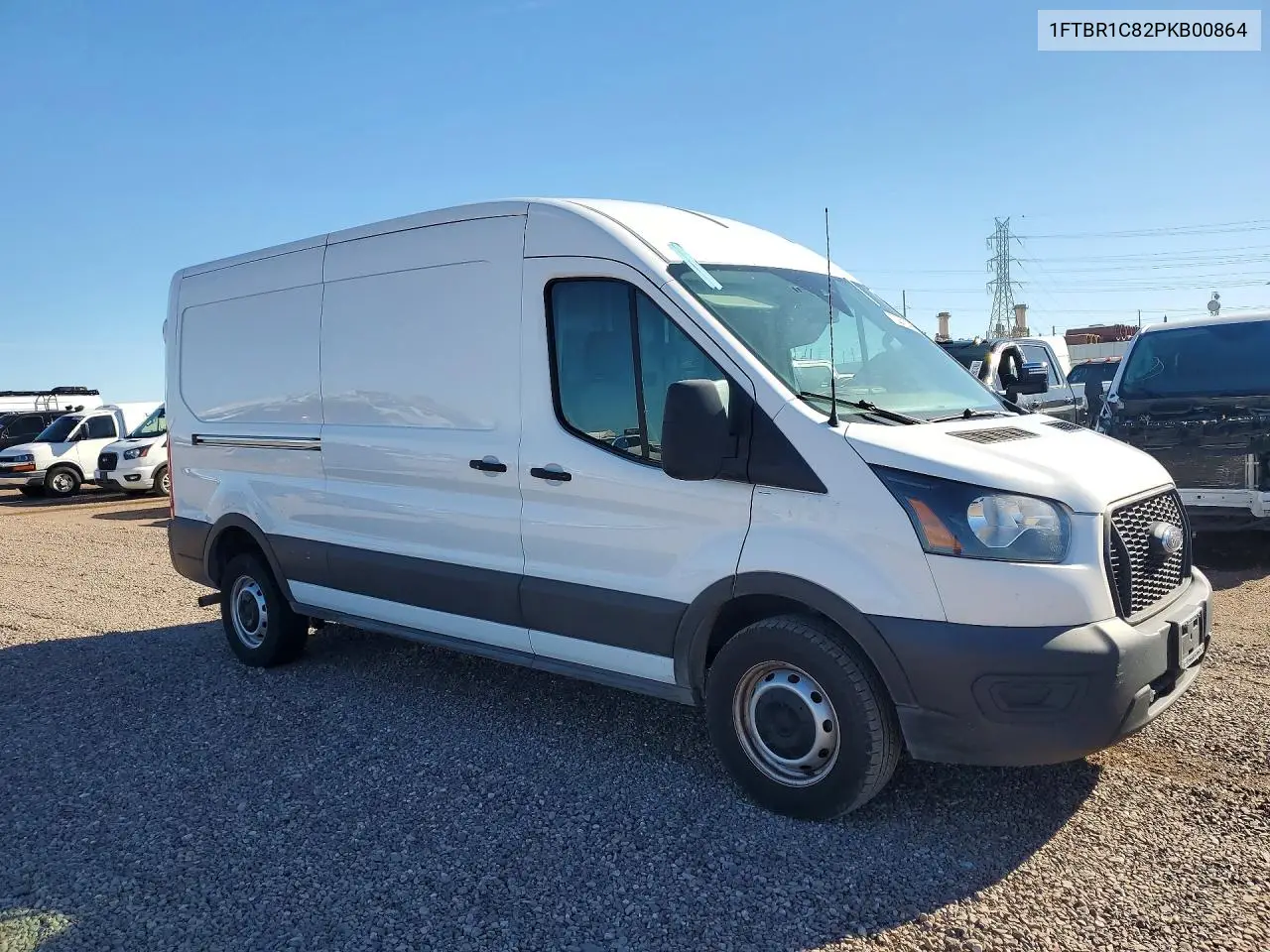 2023 FORD TRANSIT VIN 1FTBR1C82PKB00864 — фото 4