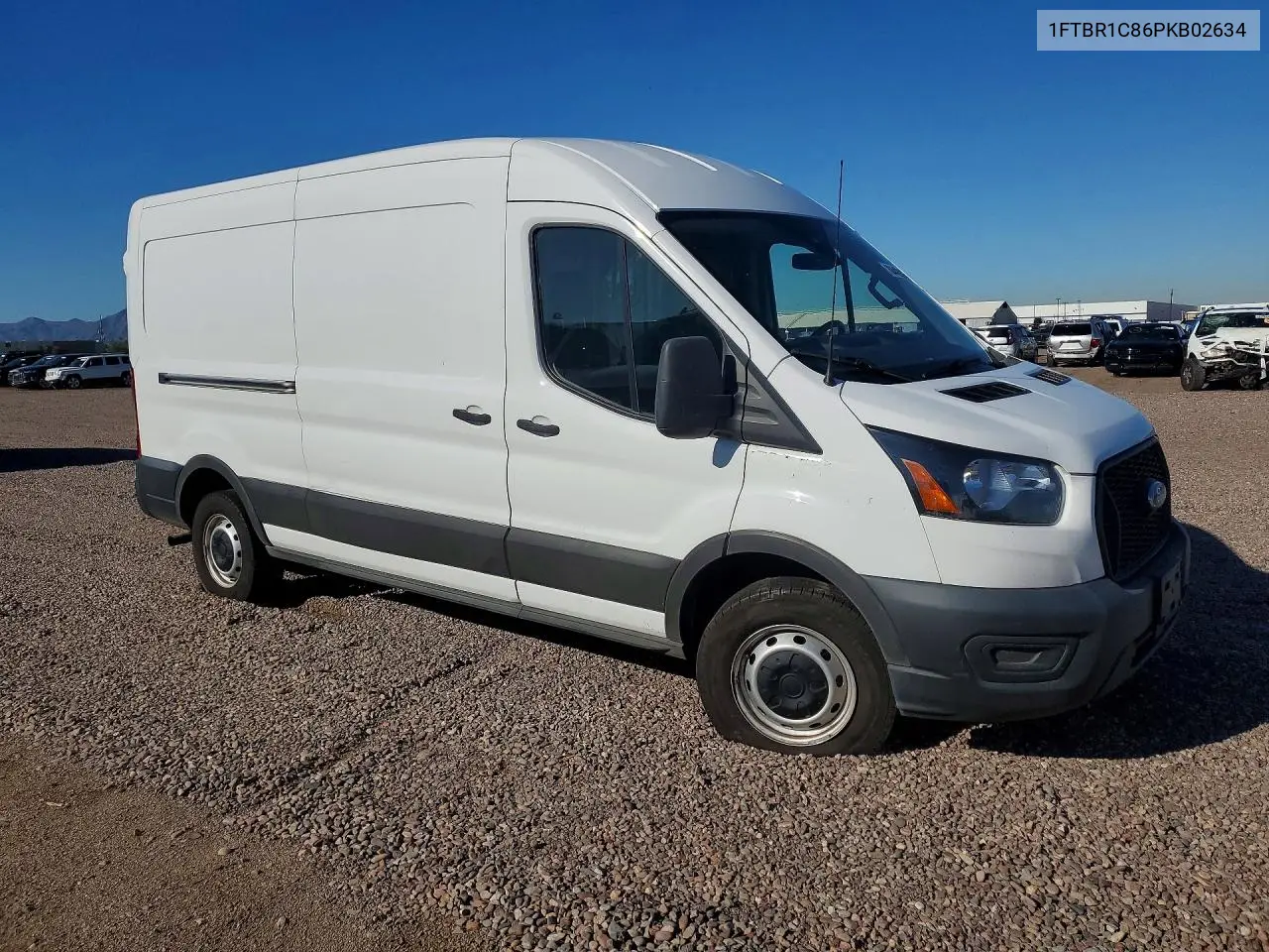 2023 FORD TRANSIT VIN 1FTBR1C86PKB02634 — фото 4