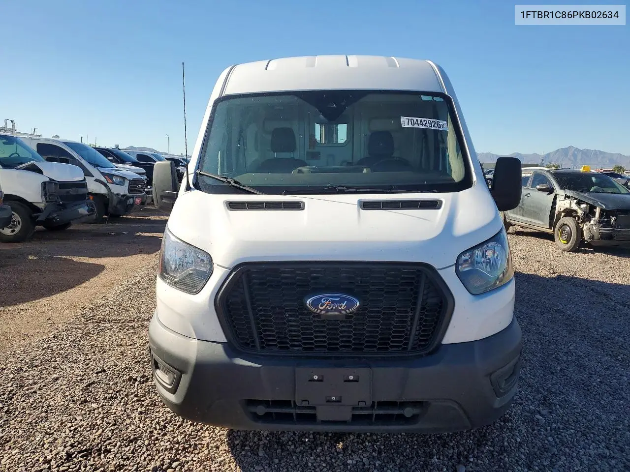 2023 FORD TRANSIT VIN 1FTBR1C86PKB02634 — фото 5