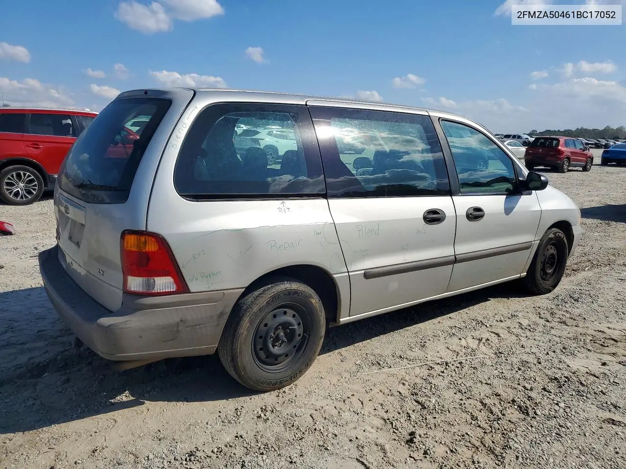 2001 FORD WINDSTAR VIN 2FMZA50461BC17052 — фото 3