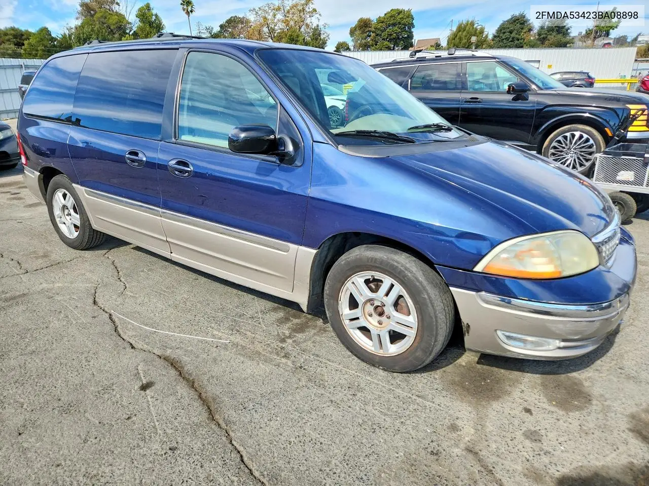 2003 FORD WINDSTAR VIN 2FMDA53423BA08898 — фото 4