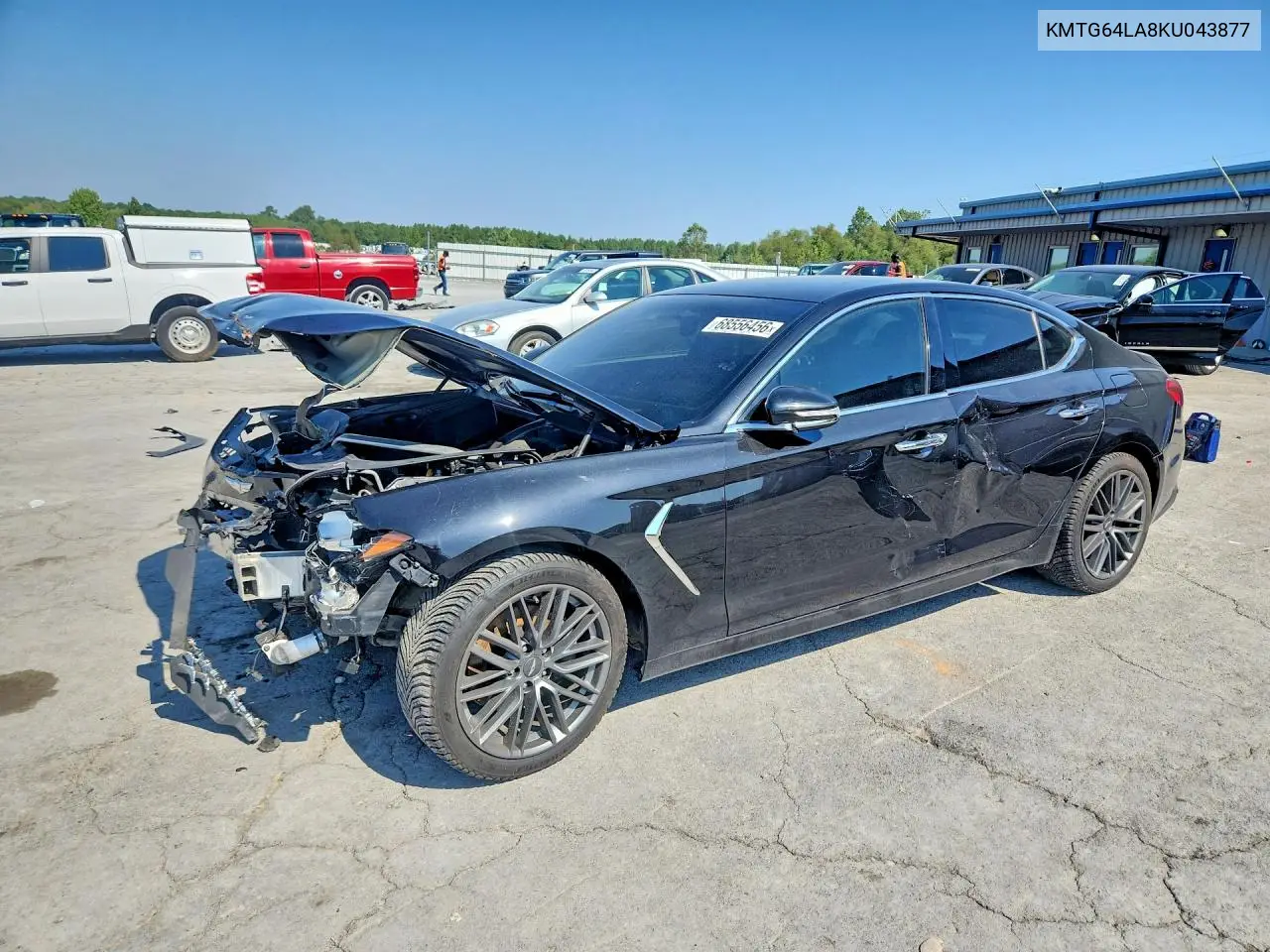 GENESIS G70 2019, VIN KMTG64LA8KU043877
