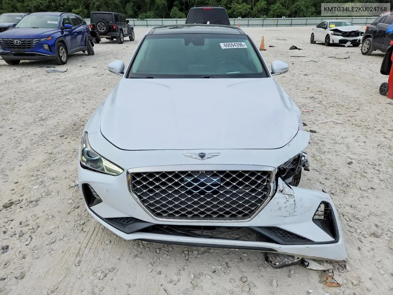 2019 GENESIS G70 VIN KMTG34LE2KU024768 — фото 5