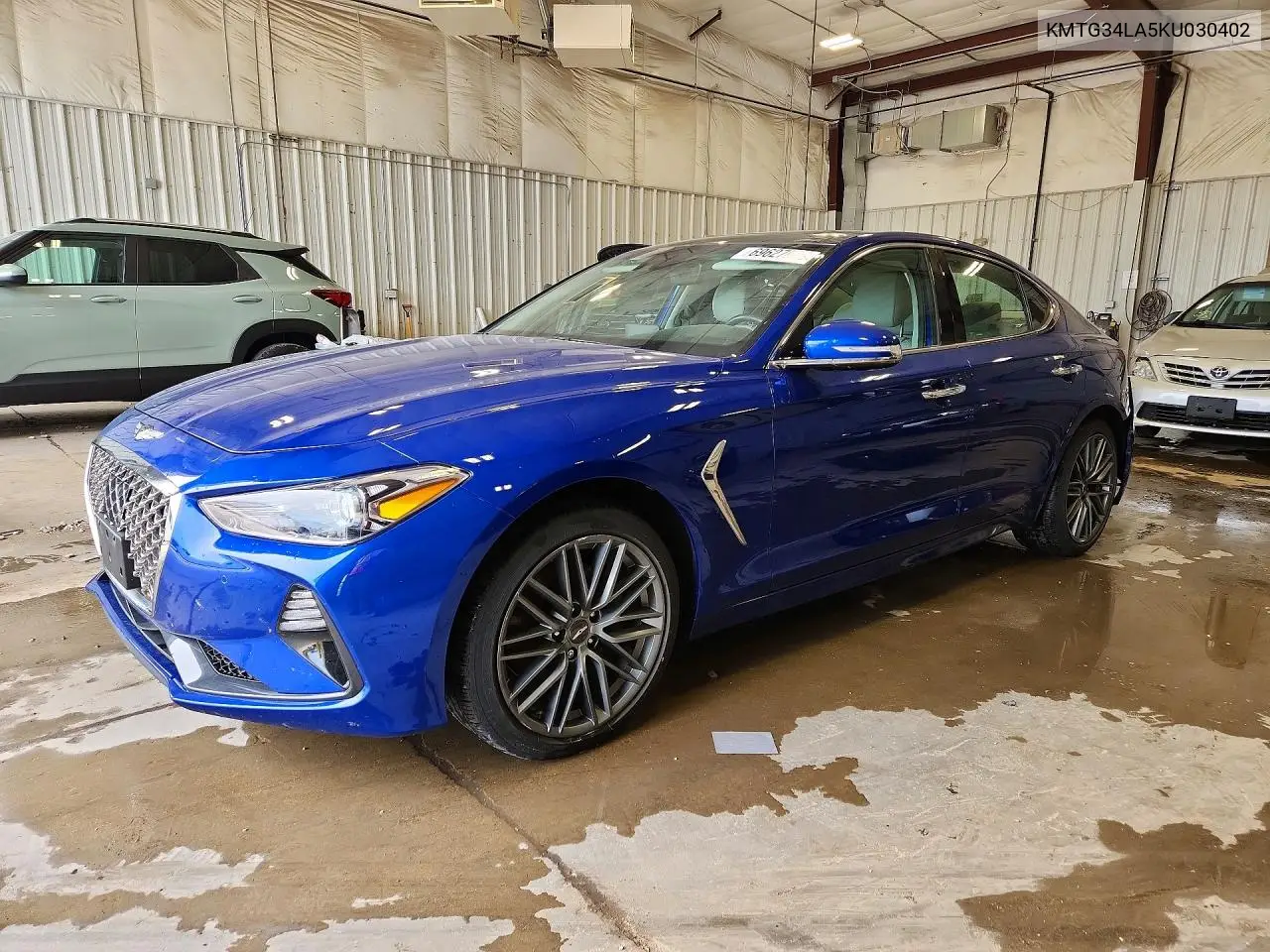 GENESIS G70 2019, VIN KMTG34LA5KU030402