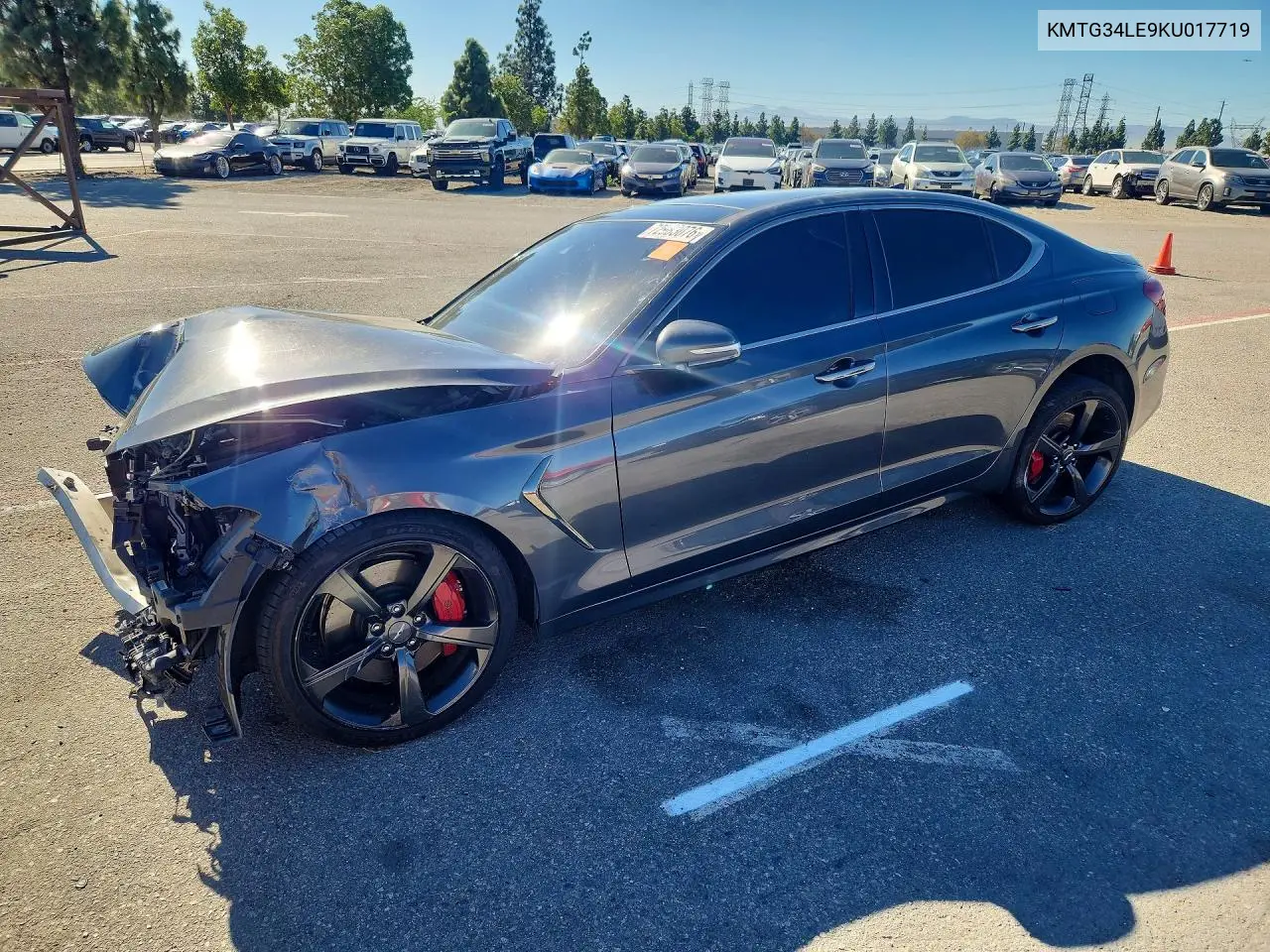 GENESIS G70 2019, VIN KMTG34LE9KU017719