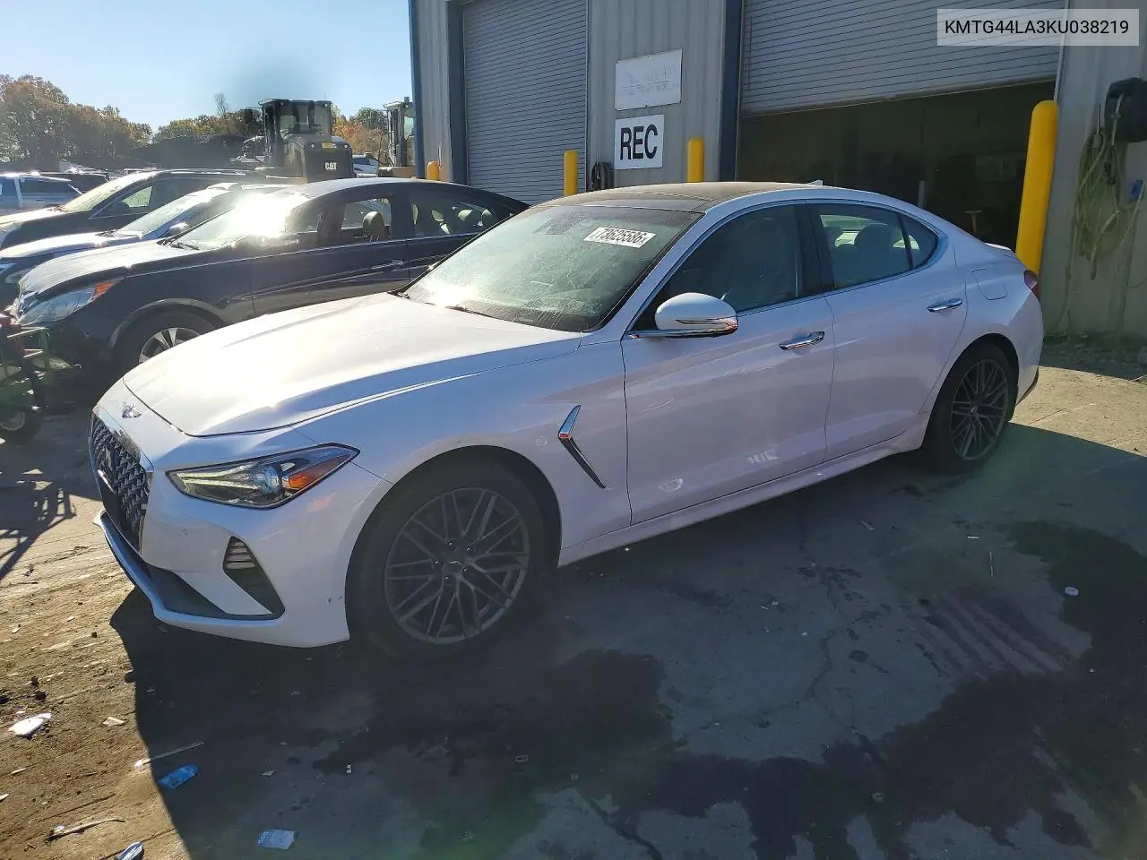 GENESIS G70 2019, VIN KMTG44LA3KU038219